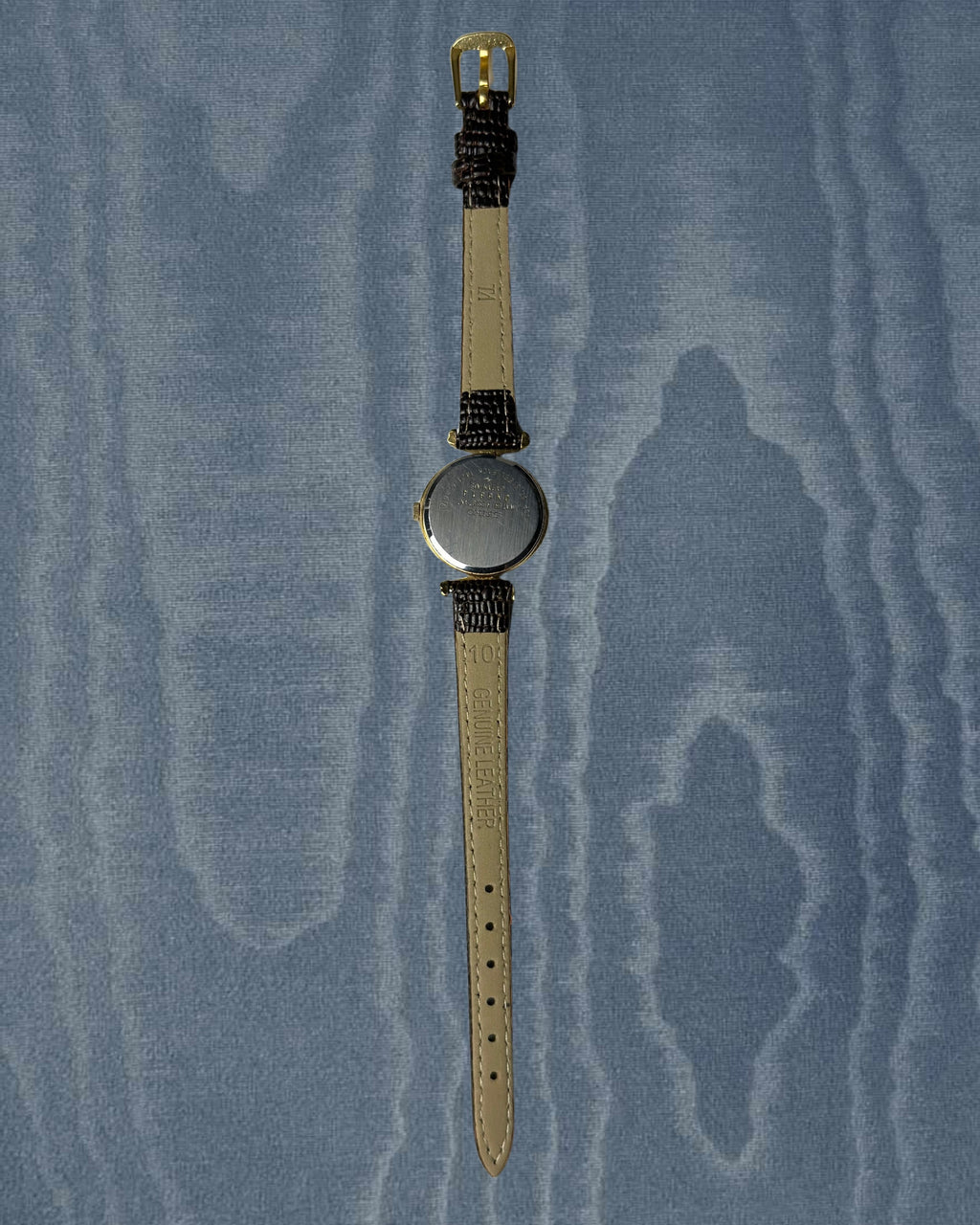 1980s Seiko brown sunburst quartz watch