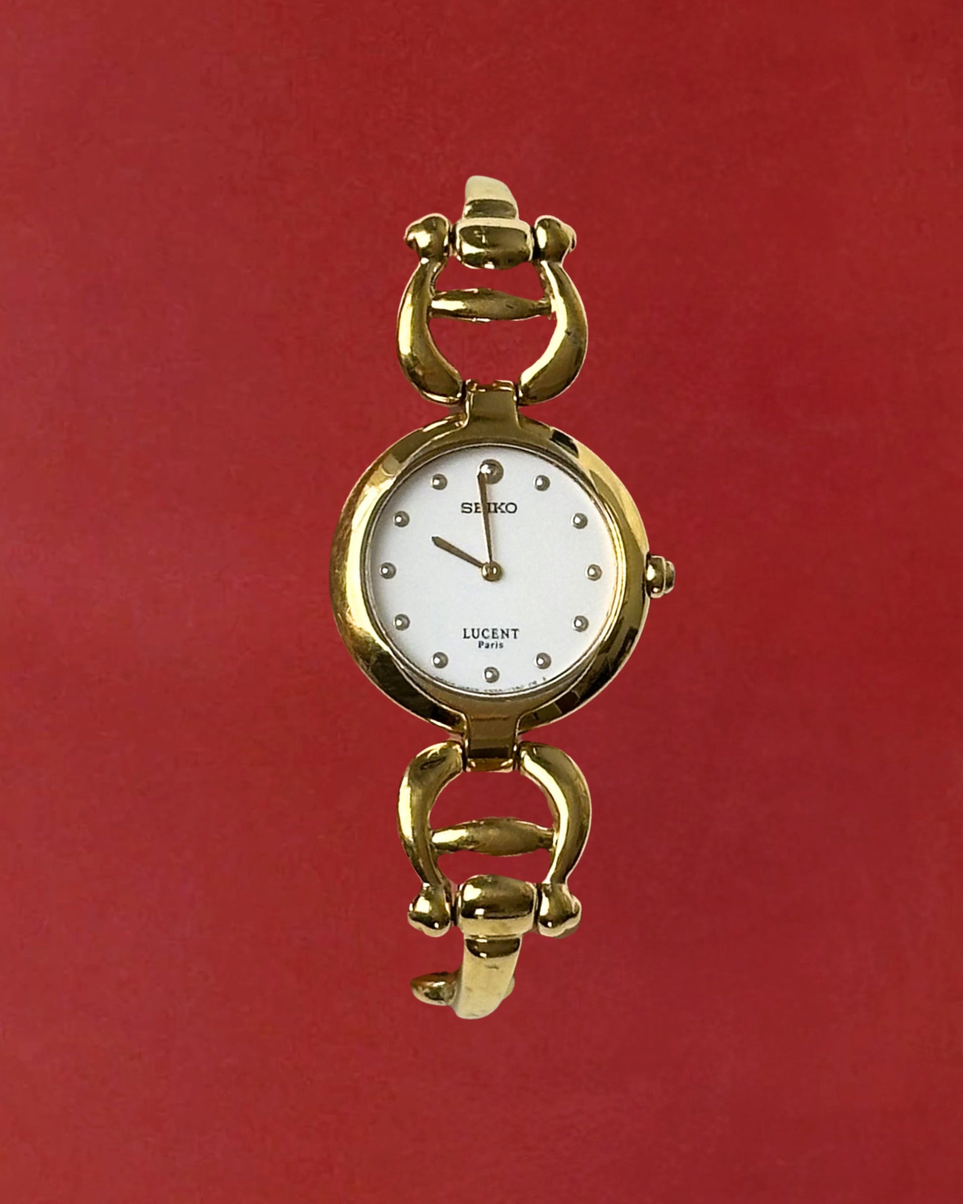 1980s Seiko Lucent bangle quartz watch