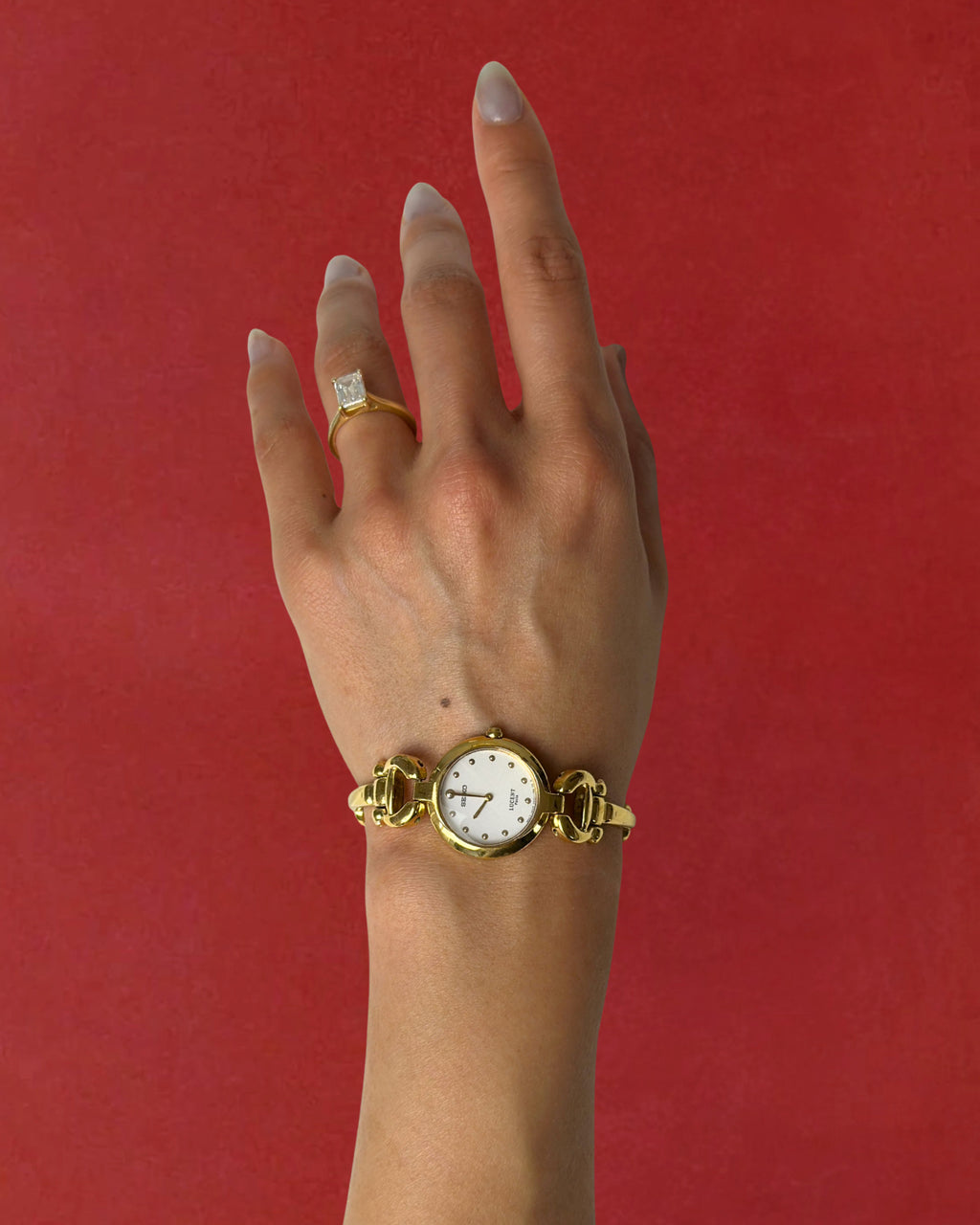 1980s Seiko Lucent bangle quartz watch