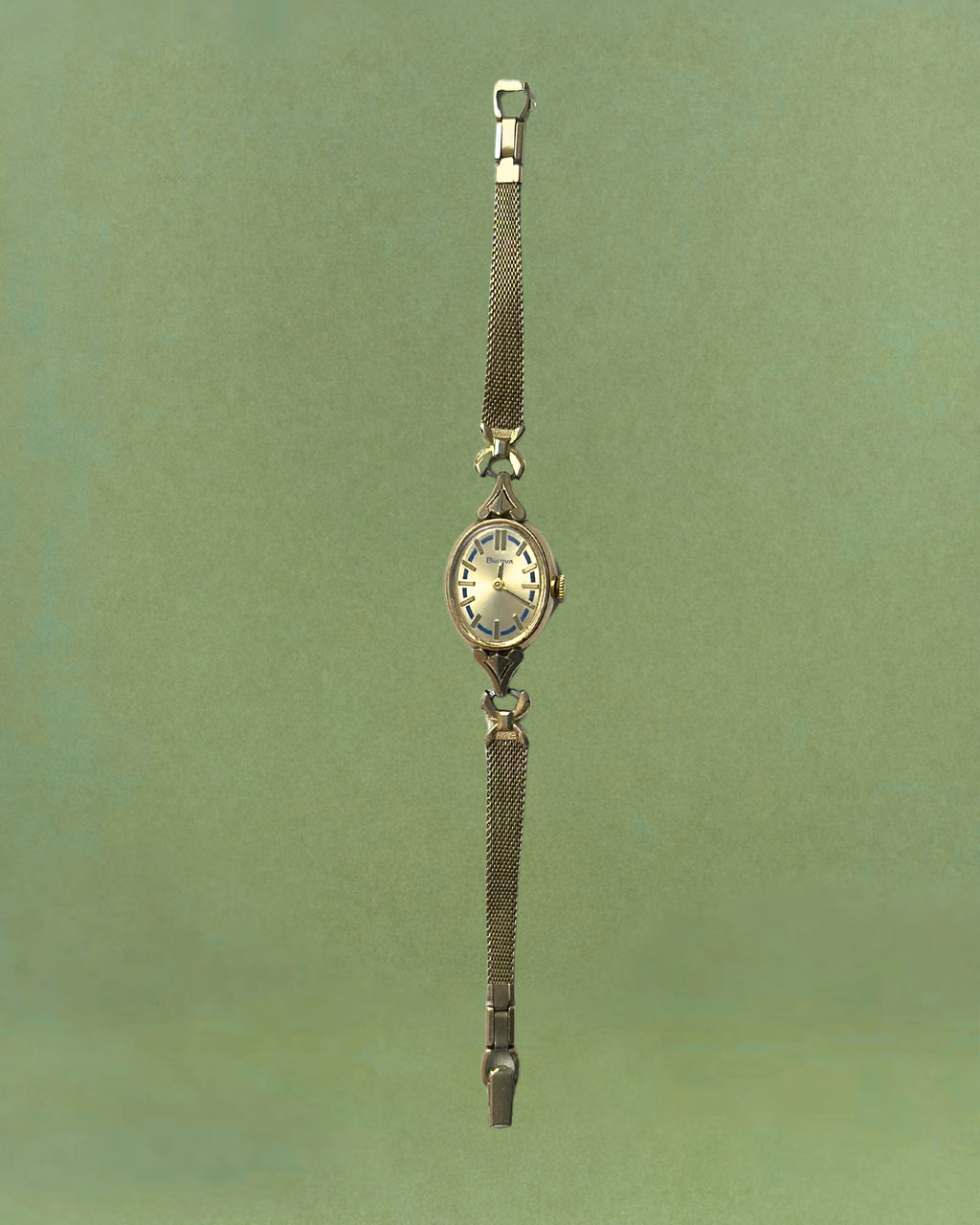 1960s Bulova 10k gold-plated mechanical watch