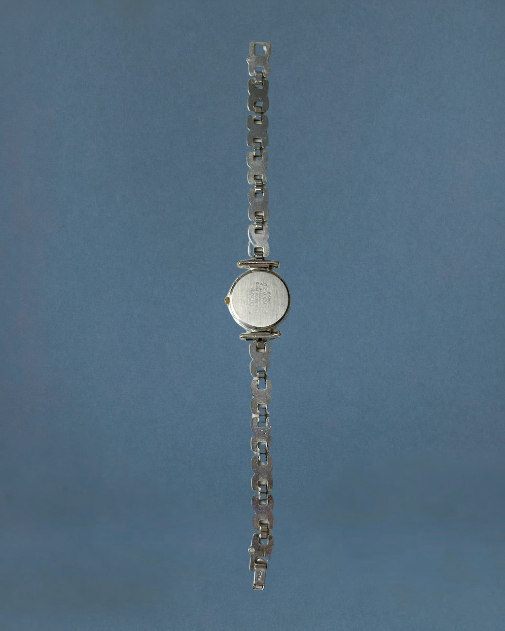 1980s Citizen black dial two-tone quartz watch