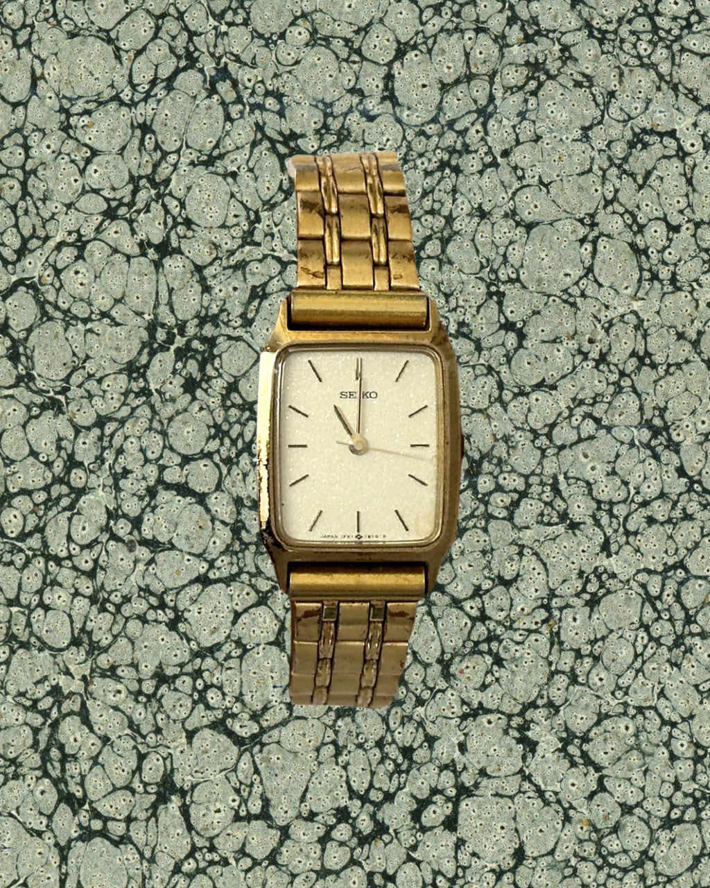 1980s Seiko rectangle quartz watch