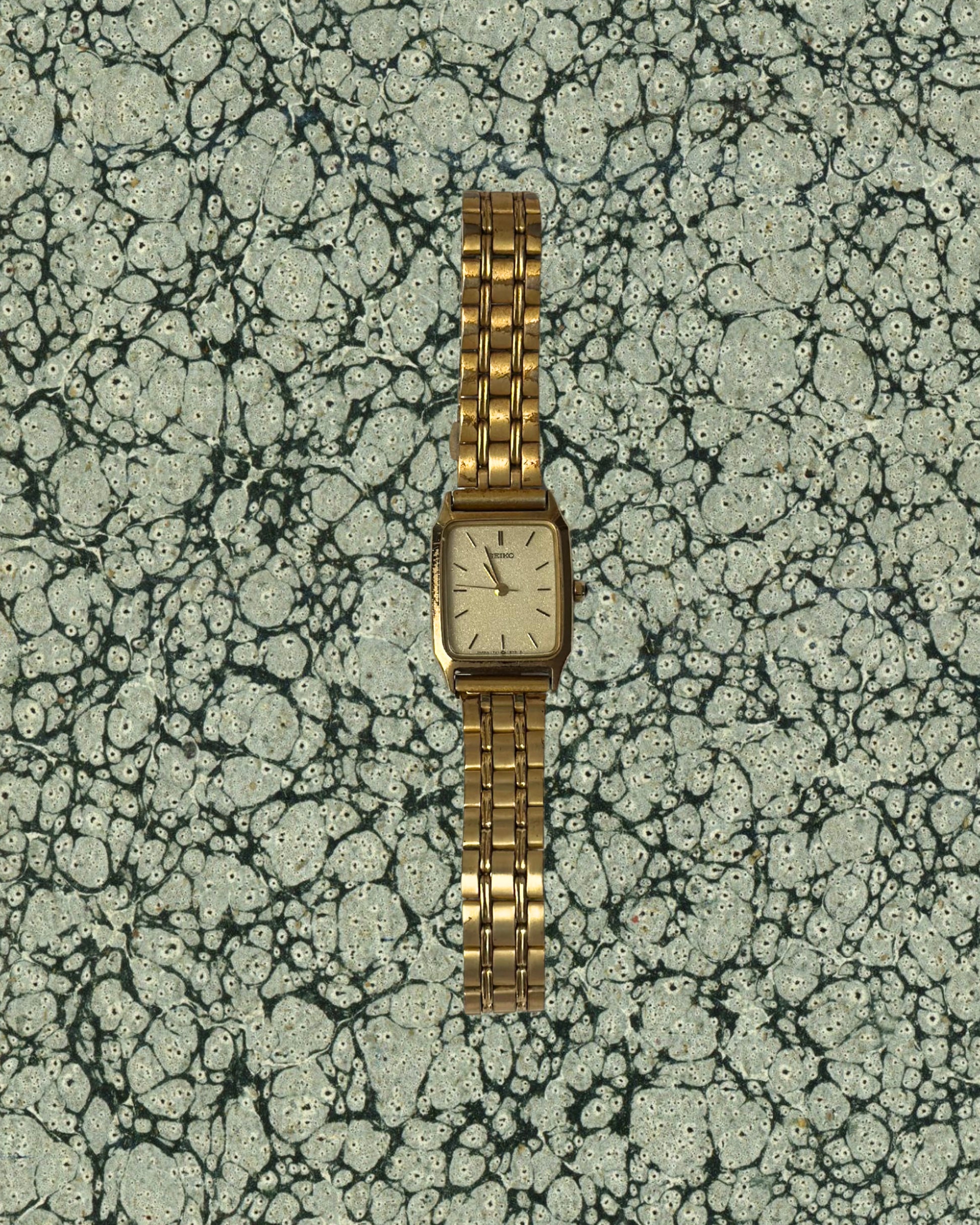 1980s Seiko rectangle quartz watch
