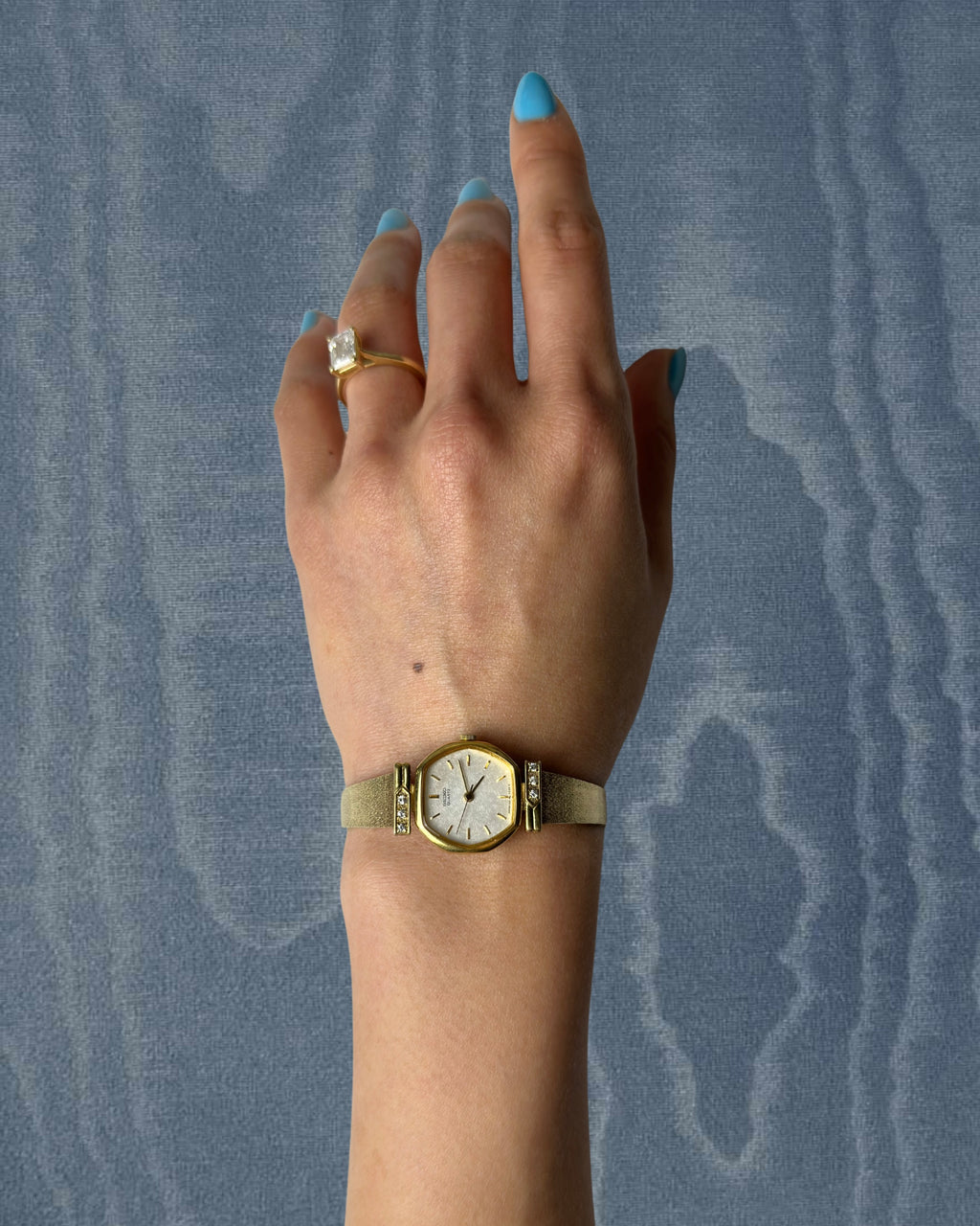 1980s Seiko diamanté accent quartz watch