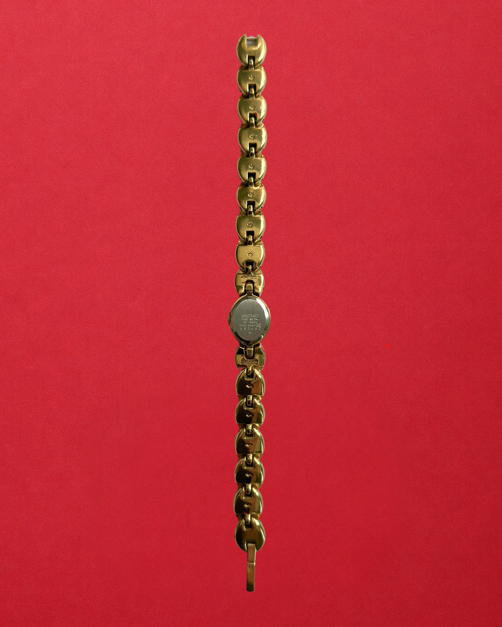 1980s Seiko Oval Disc Quartz Watch