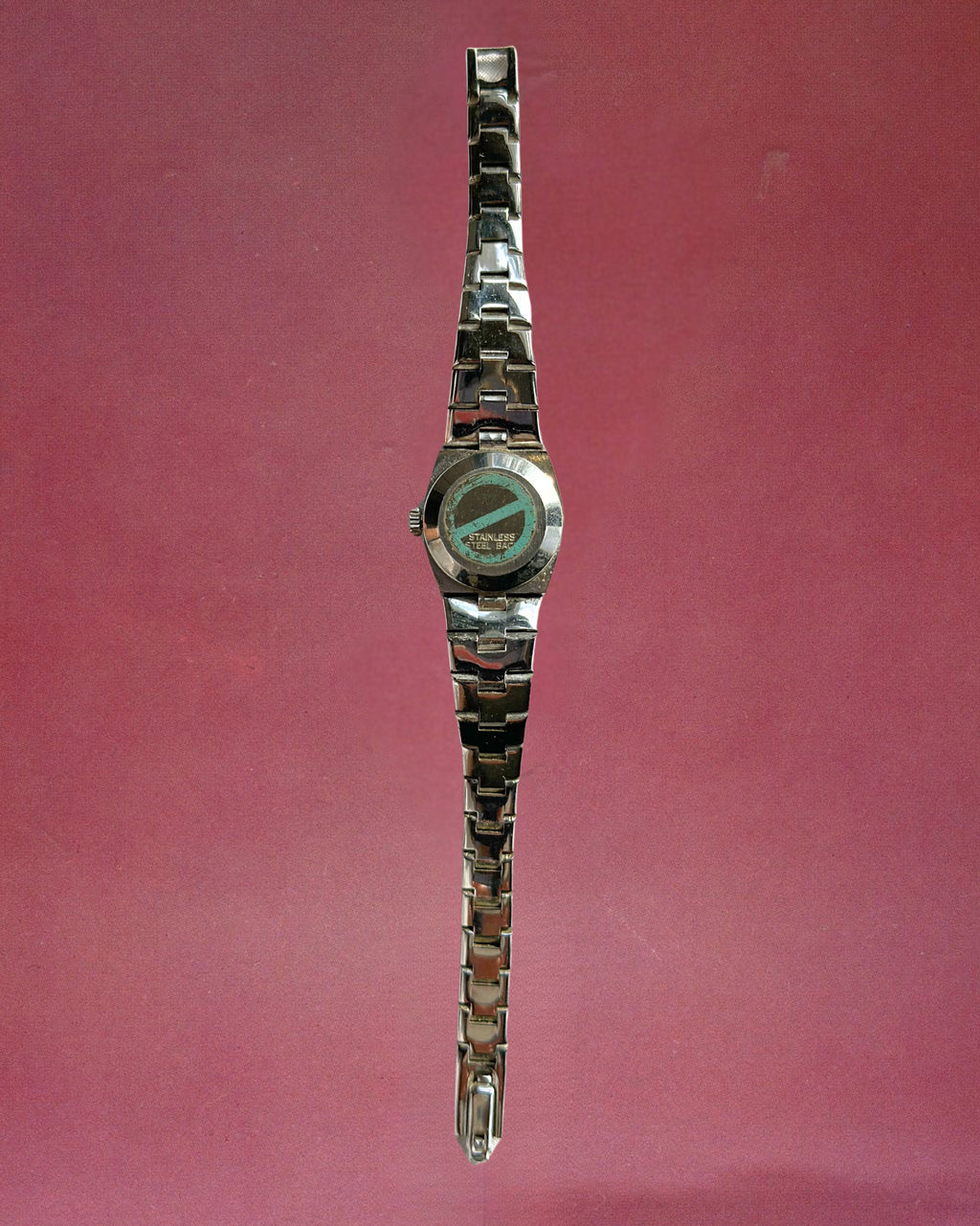1970s Sekonda groove silver tone mechanical watch