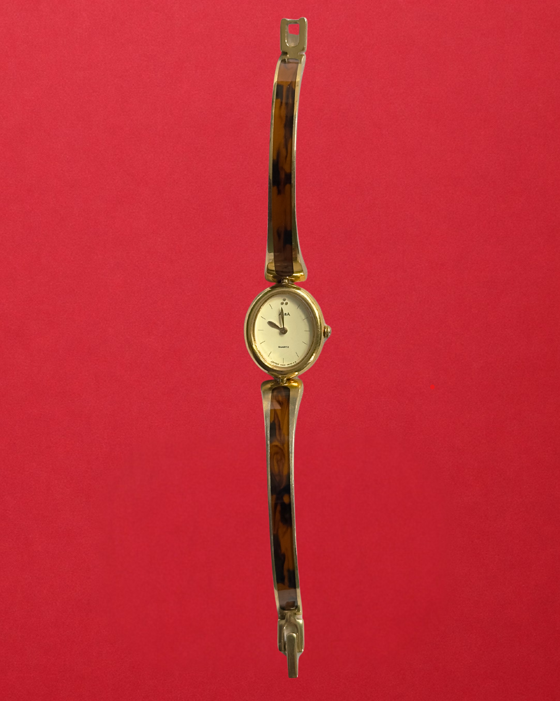 1980s Seiko Alba Tortoiseshell Bangle Quartz Watch