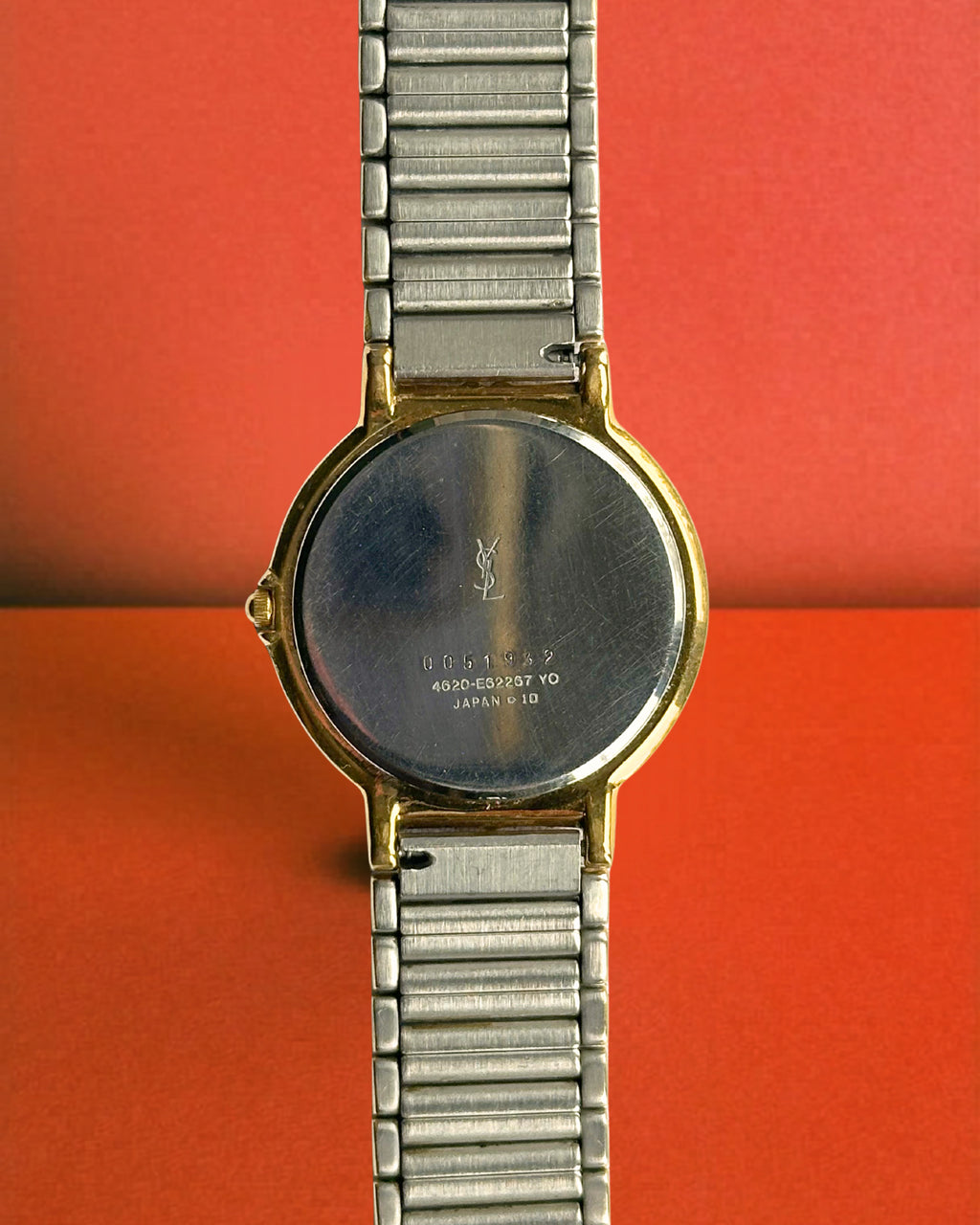 1980s YSL Two-tone Quartz Watch