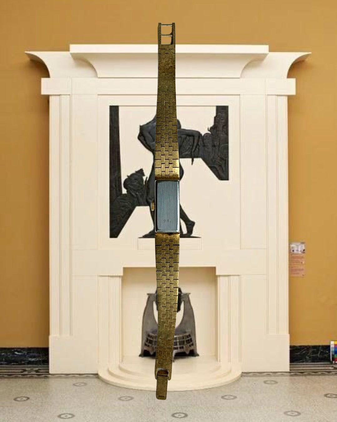 1970s Rotary Gold-Plated Mechanical Watch