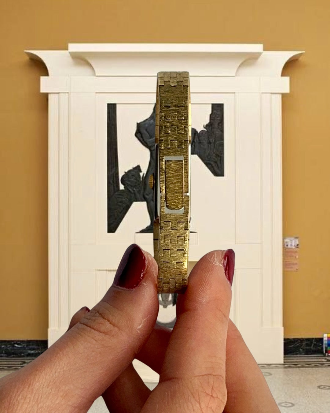 1970s Rotary Gold-Plated Mechanical Watch