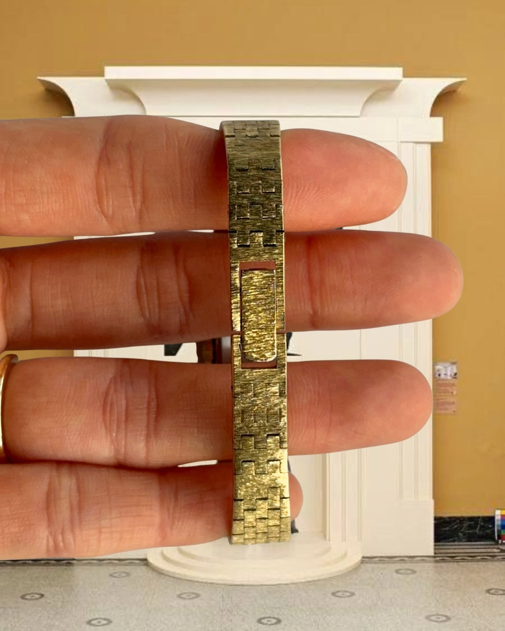 1970s Rotary Gold-Plated Mechanical Watch