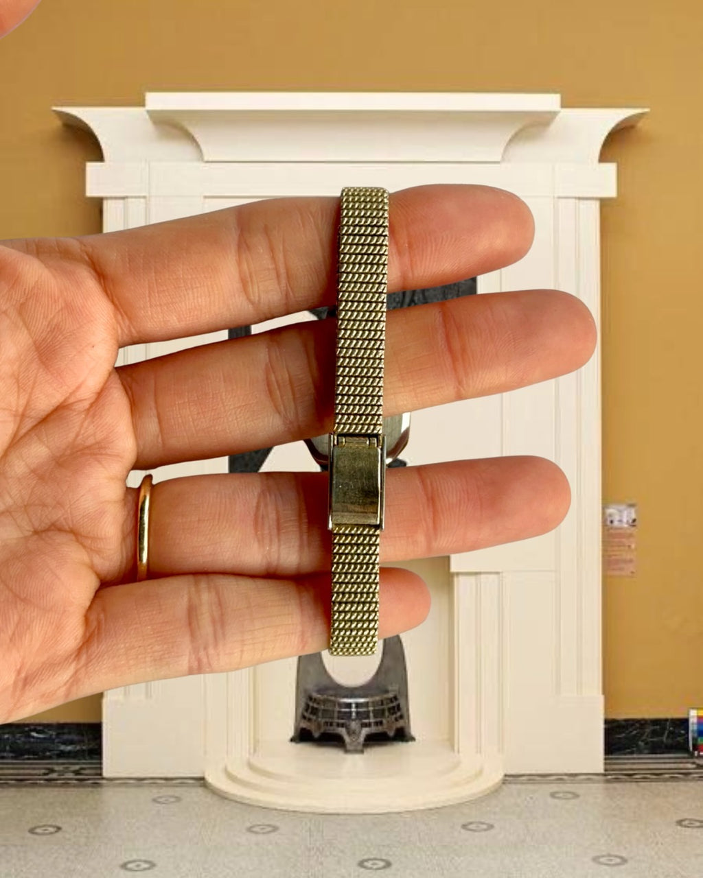 1980s Avia Octagon Gold-Plated Quartz Watch