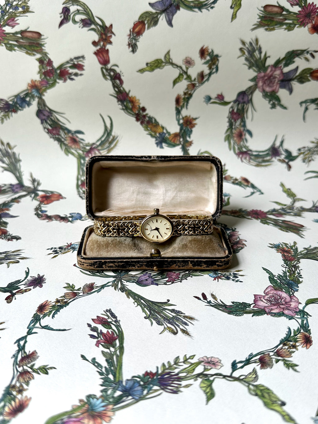 1980s Rotary Filigree Bracelet Quartz Watch