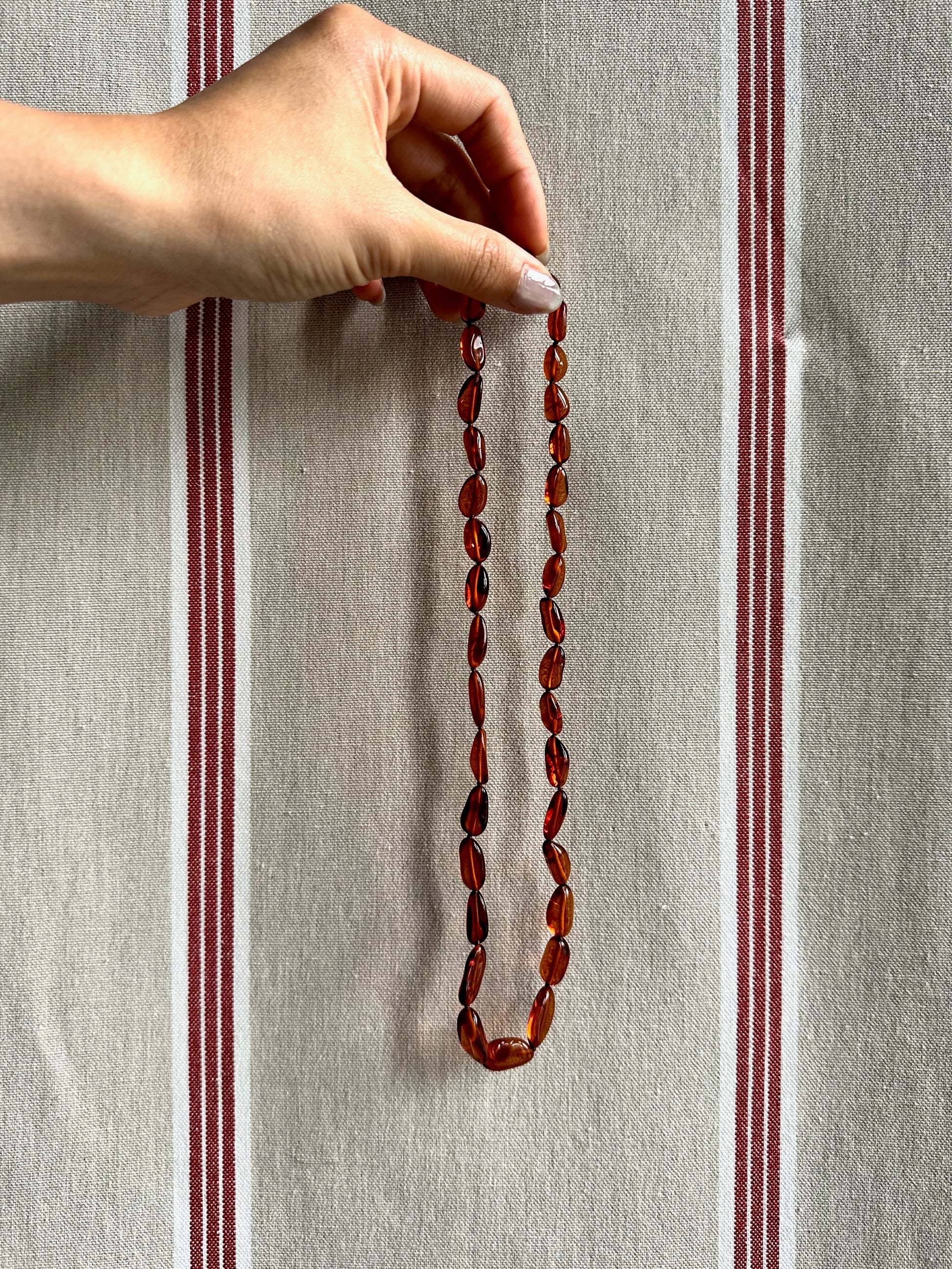 Vintage baltic amber necklace