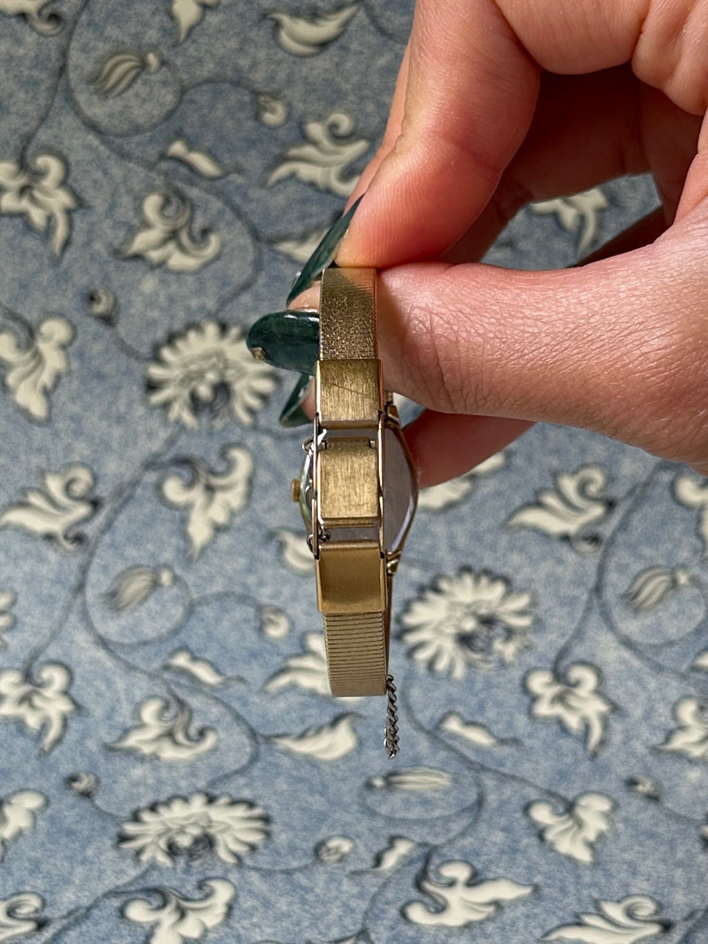 1970s Seiko octagon gold-plated quartz watch