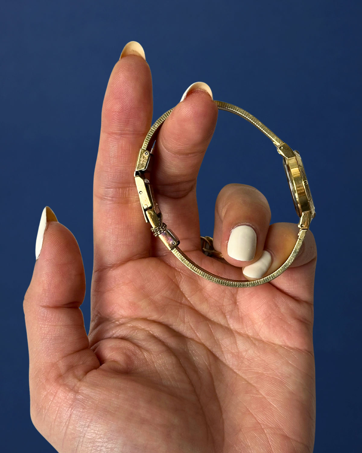1980s Seiko gold-plated round quartz watch