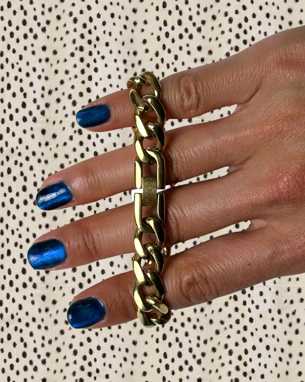 1980s Seiko gold-plated curb chain quartz watch