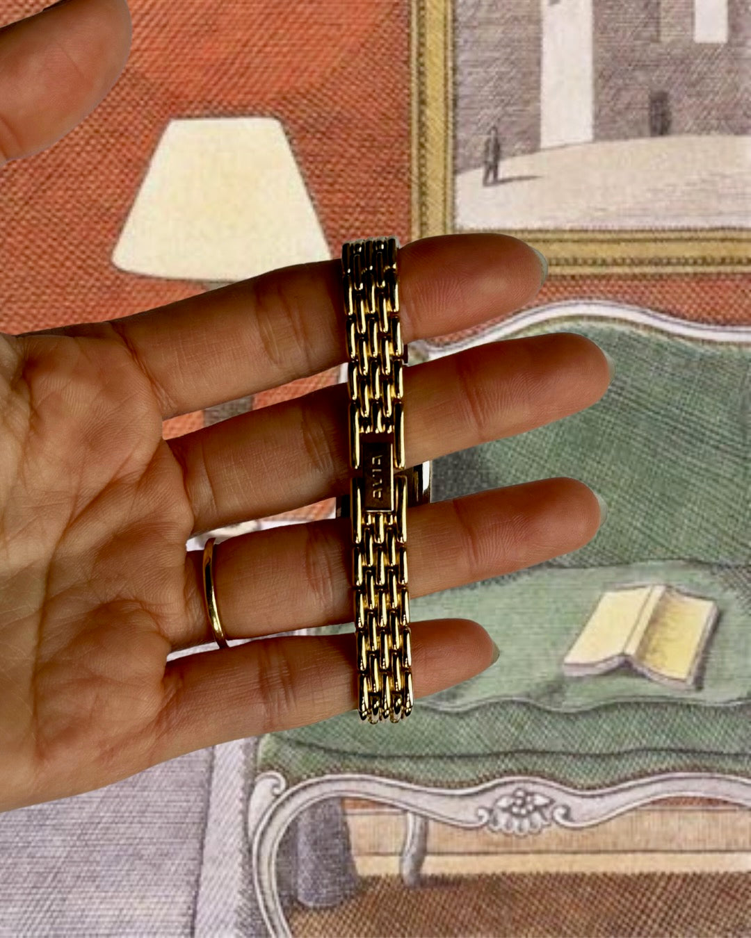 1980s Avia Classic Gold-Plated Quartz Watch