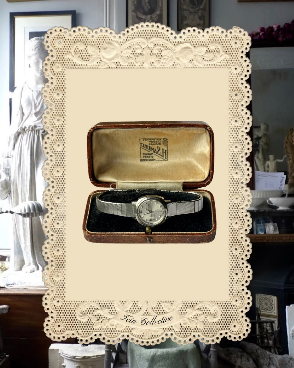 1970s Seiko Stainless Steel Automatic 21 Jewels Watch