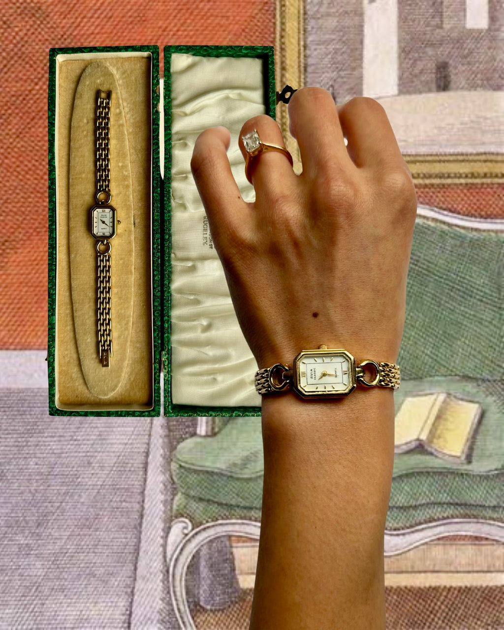 1980s Avia Classic Gold-Plated Quartz Watch