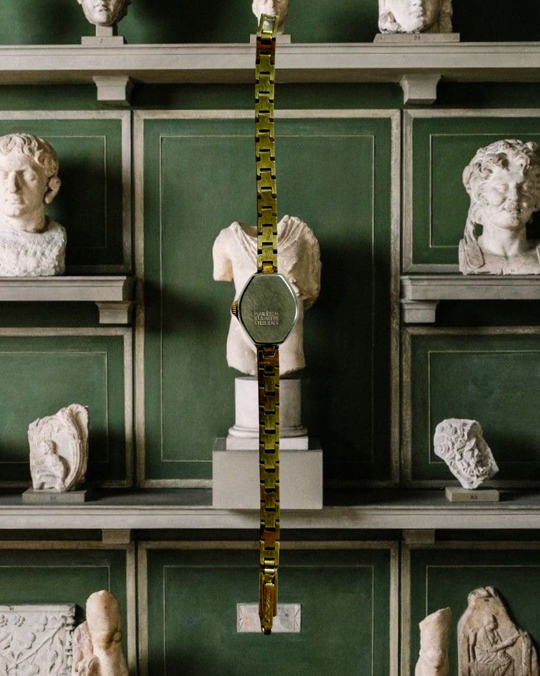 1960s Gladiator Slim Gold-Plated Mechanical Watch