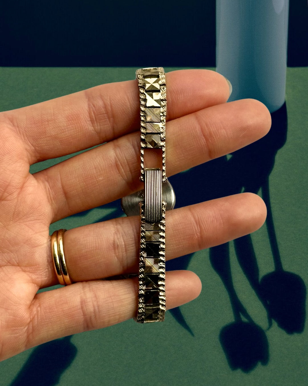 1970s Sekonda Textured Roman Dial Mechanical Watch