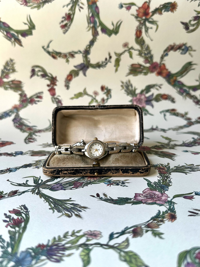 1980s Rojas two tone quartz watch