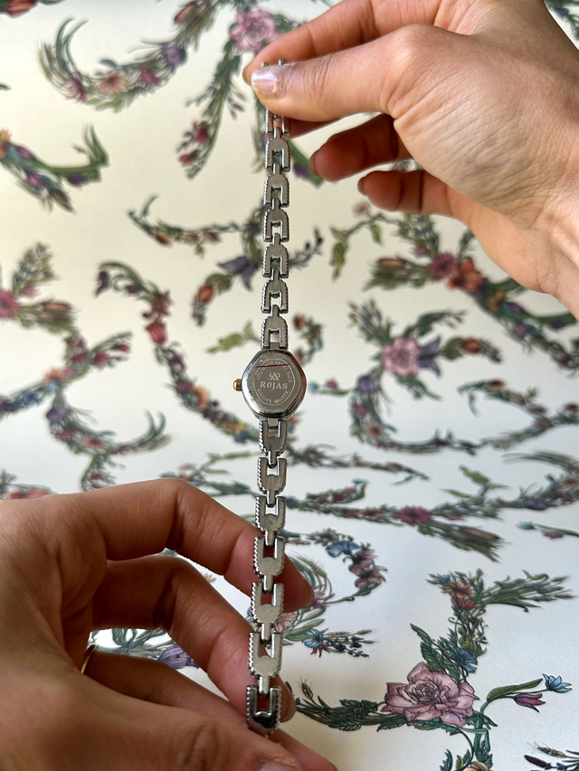 1980s Rojas two tone quartz watch