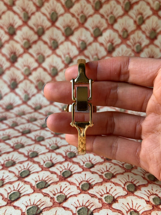 1990s Accurist Mother of Pearl Bangle Quartz Watch