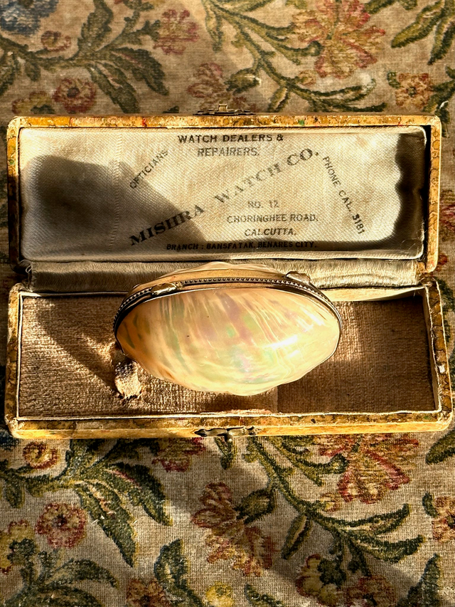 Antique Mother of Pearl Trinket