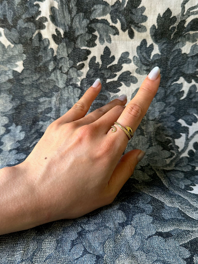 Vintage Snake Ring