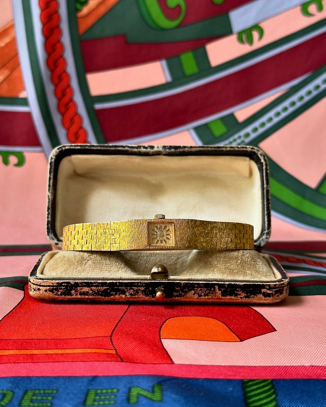 1970s Rotary gold-plated ribbon mechanical watch
