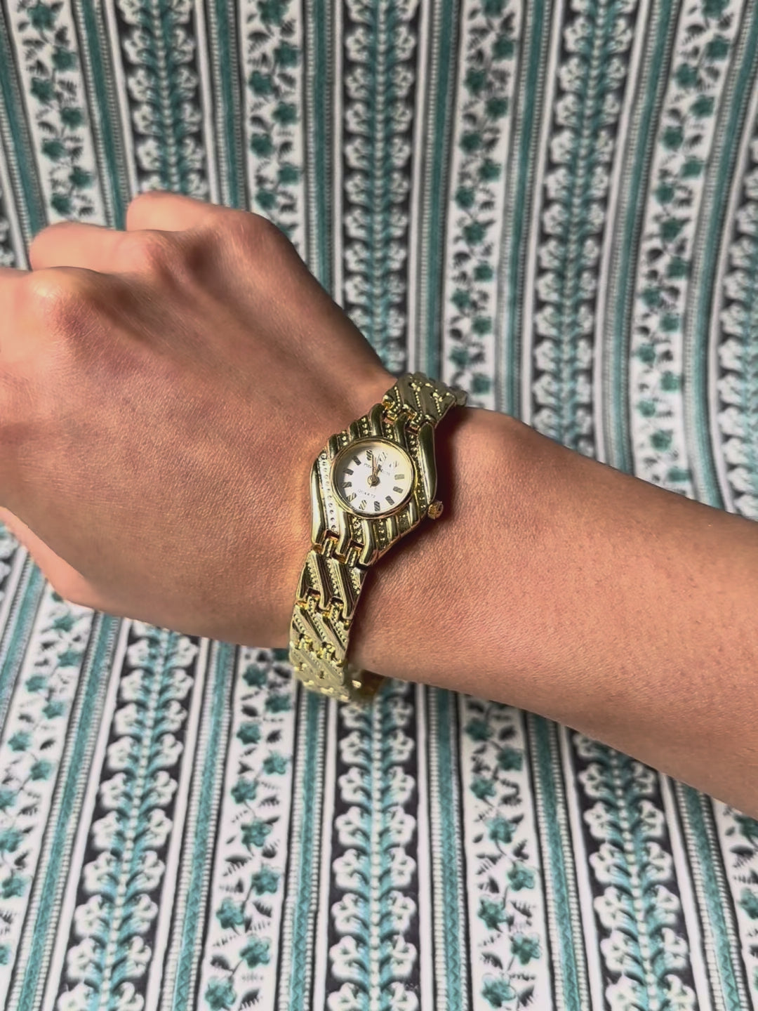 1980s Pierre Nicol Textured Quartz Watch