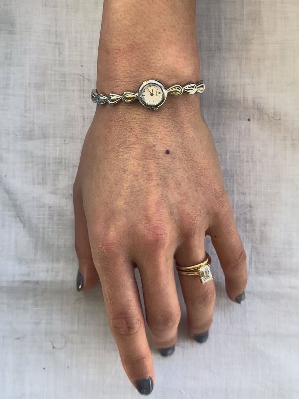 1980s Seiko Two-Tone Dainty Quartz Watch