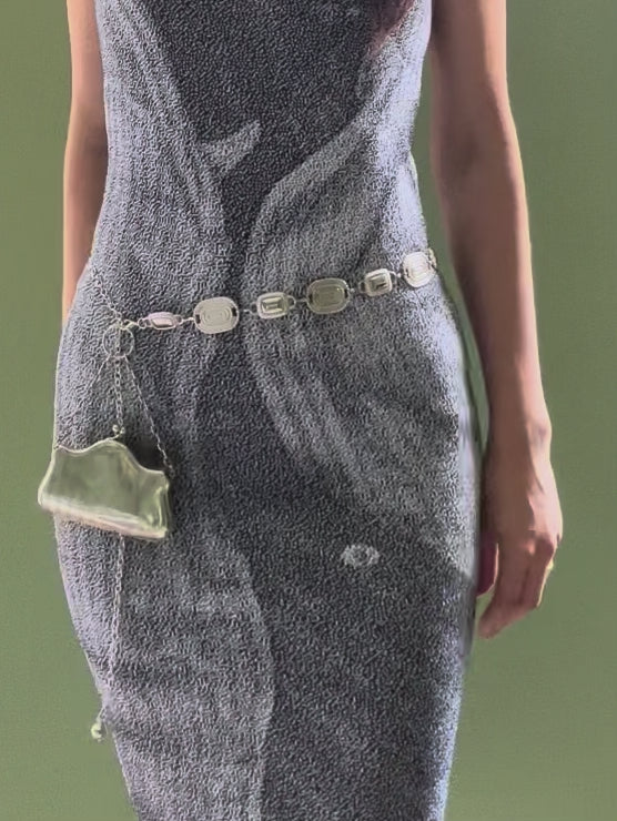 1920s Silver-Plated Coin Ring Purse