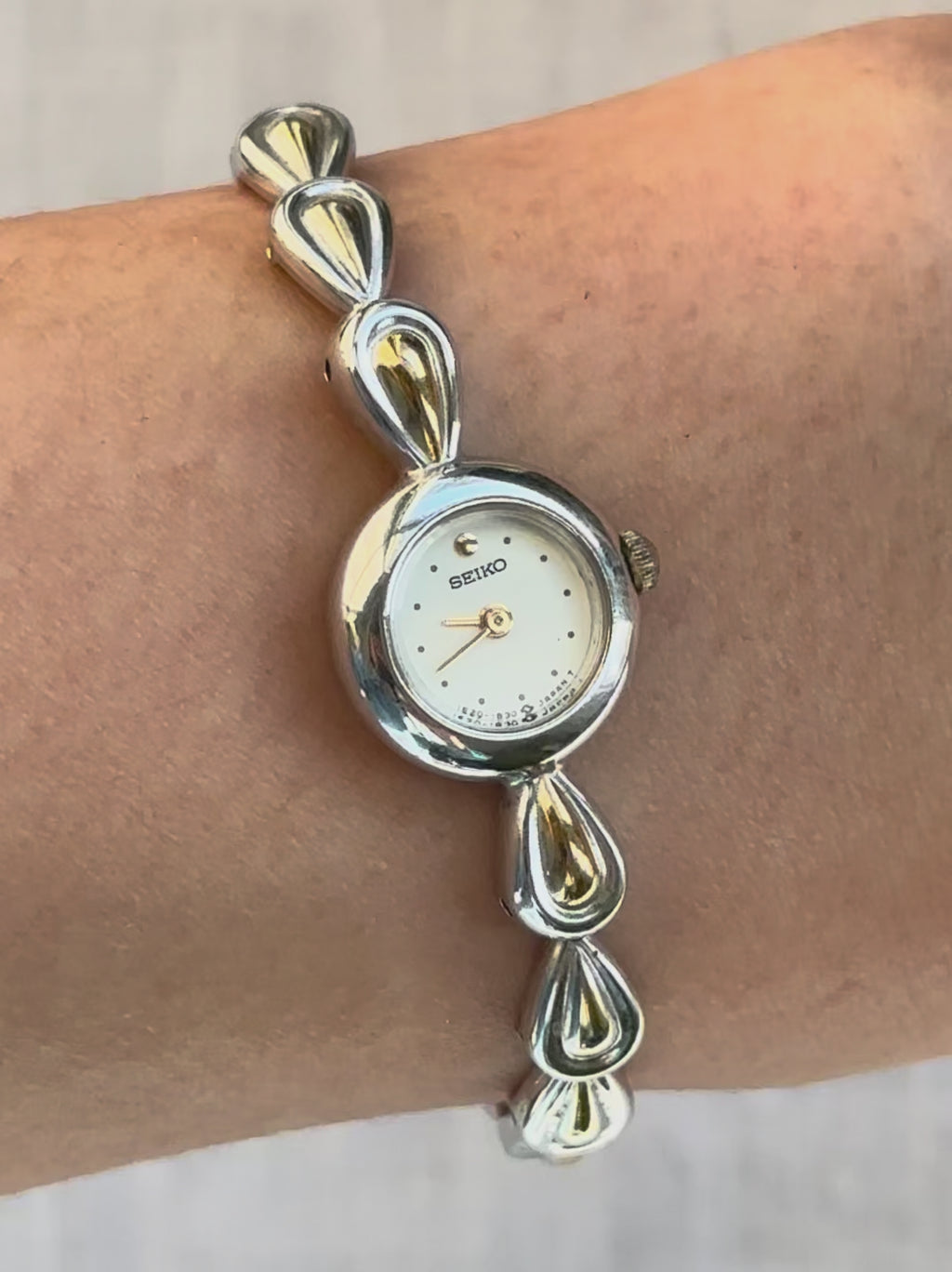 1980s Seiko Two-Tone Dainty Quartz Watch